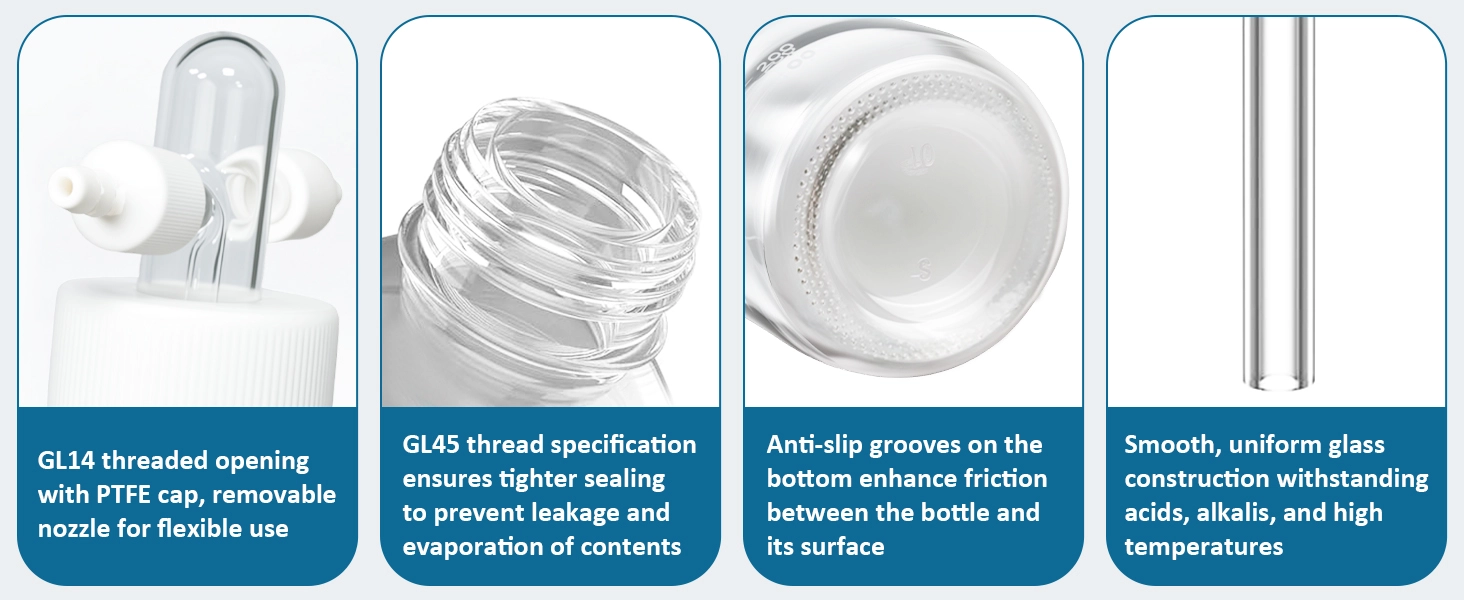 Airtight GL45 cap and nozzle detail