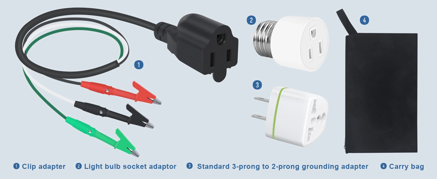 Full components of the professional Circuit Breaker Finder Adapter Kit