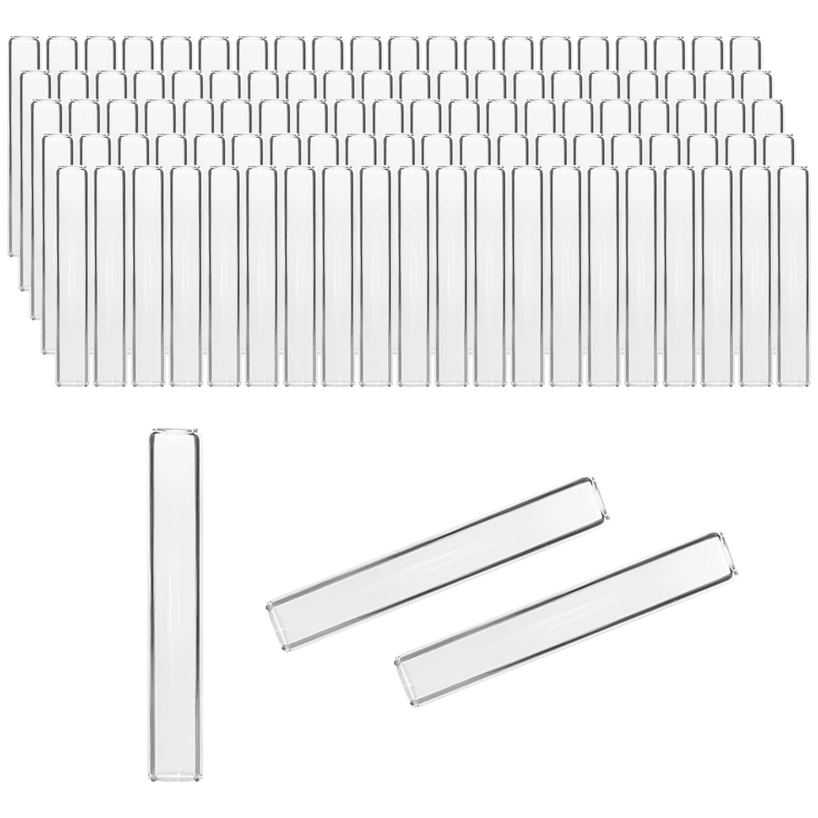 Flat bottom glass micro-insert for 2ml autosampler vials
