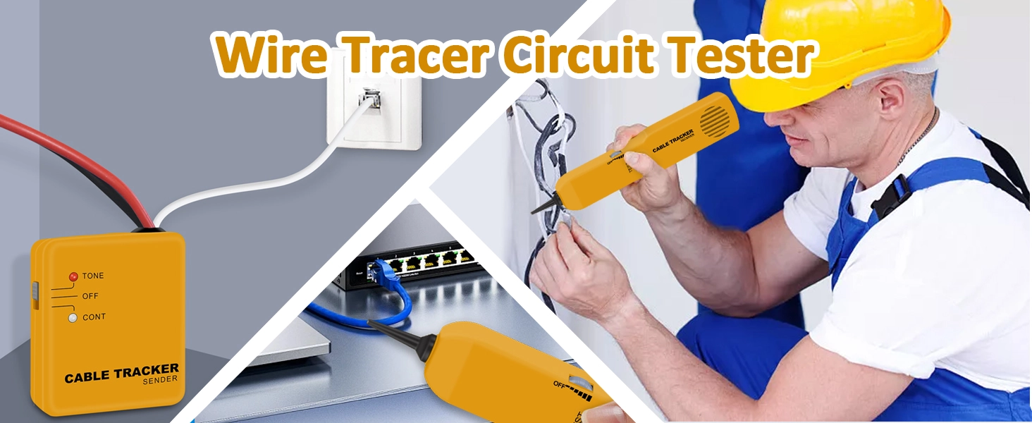 Usage scenarios for cable tracking tool