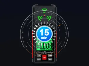 Auto Power Off after 15 minutes of inactivity for the EMF tester