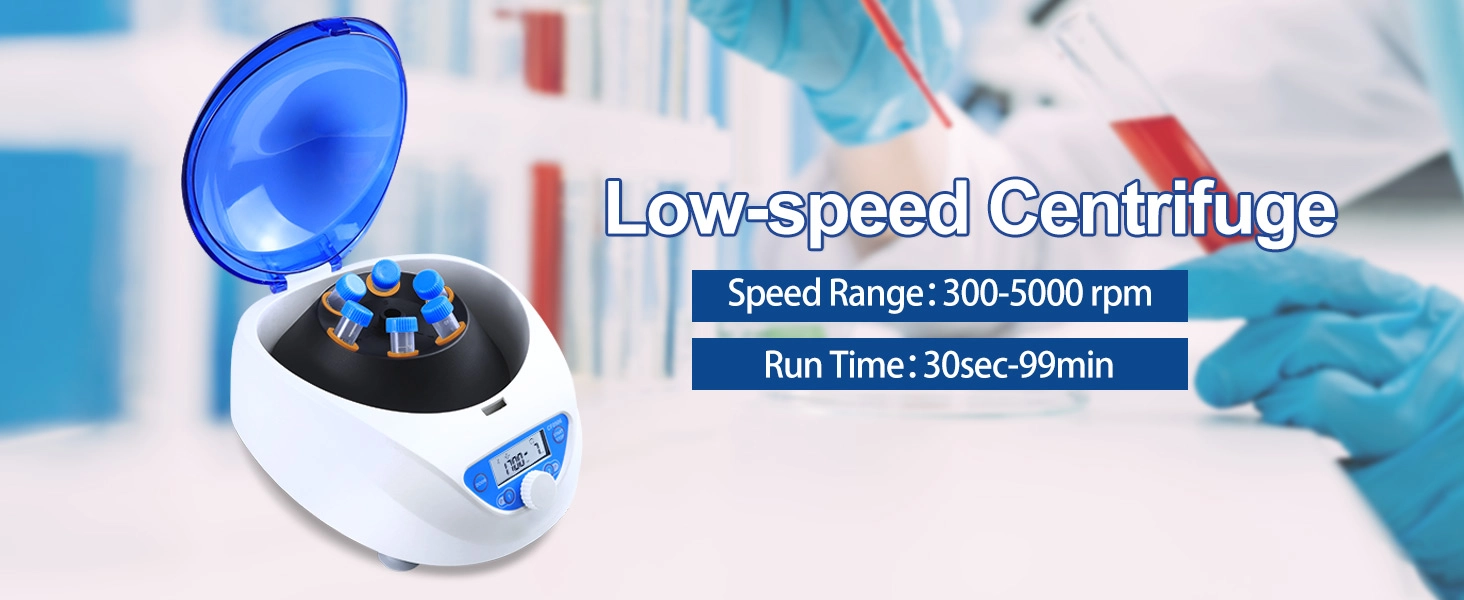 5000RPM Benchtop Centrifuge Overview