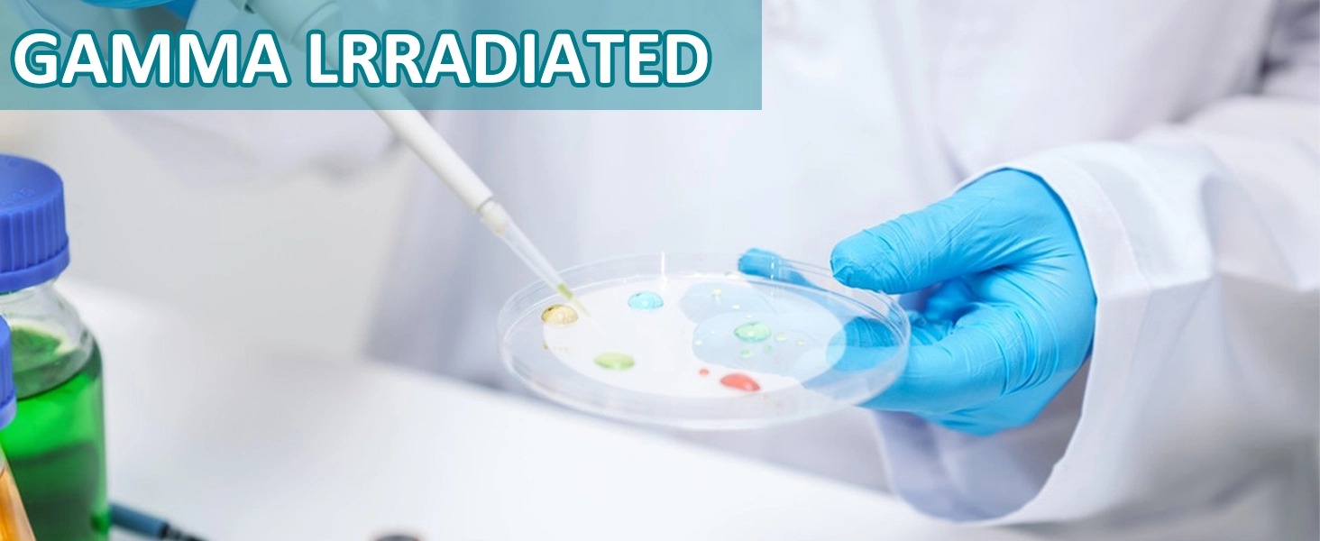 Certified Gamma Irradiated Sterile MCE Membrane Filter for sensitive research applications.