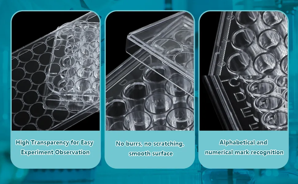 Demonstration of cell culture plate technical details