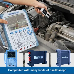 Diagram showing the features of the Hantek HT20COP coil-on-plug probe