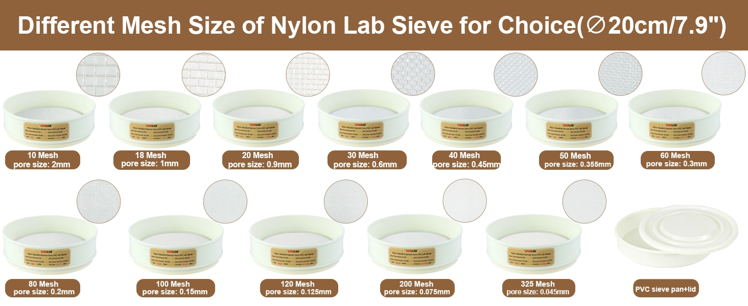 Range of lab sieve models