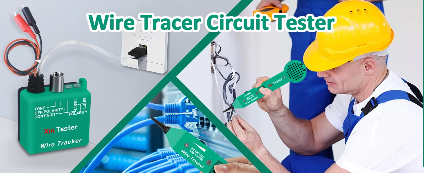 Professional wire locator in a testing environment