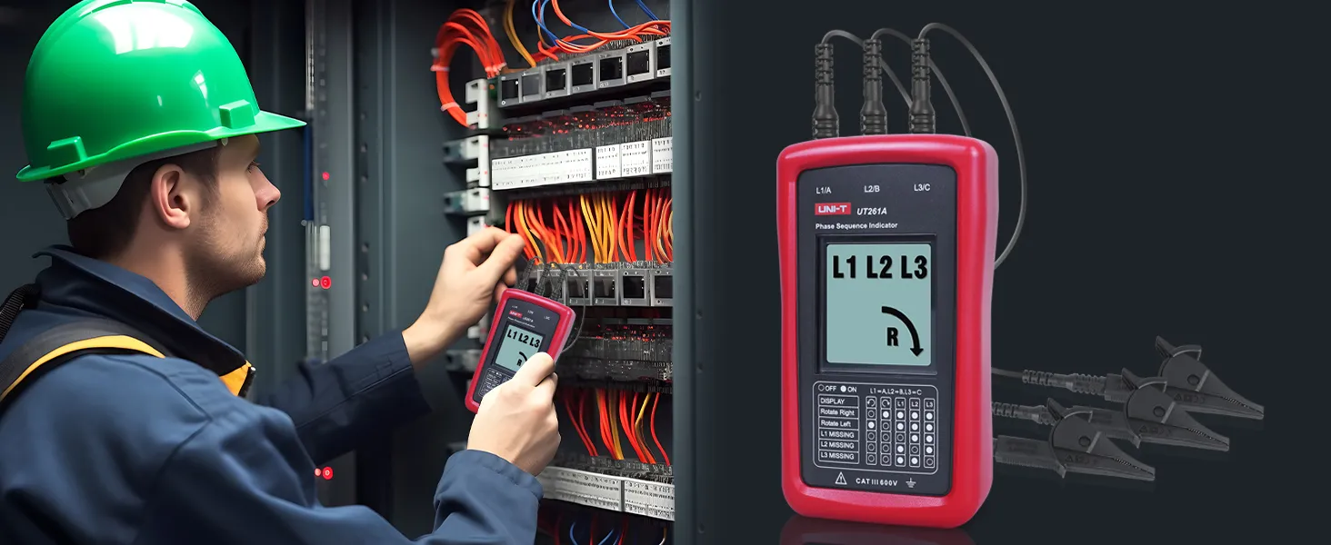 Using the Phase Rotation Meter in an Industrial Setting