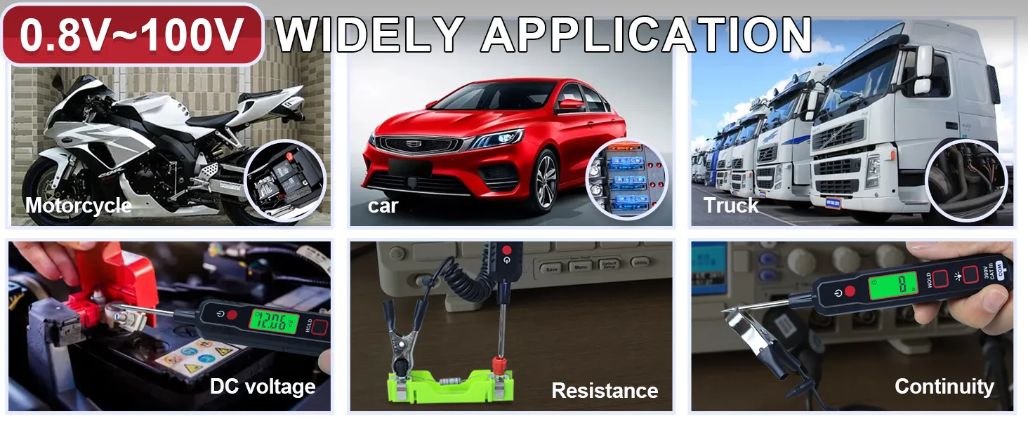 Universal automotive electrical circuit tester