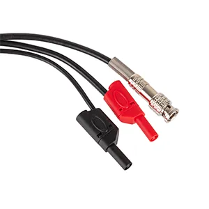 4mm banana connectors for wide range probes and gator clips