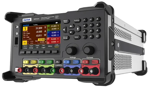 Hantek HDP4000 programmable DC power supply front panel