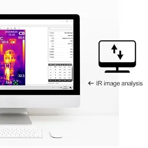 PC software for IR image analysis