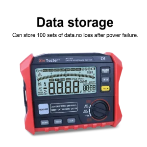 Xin Tester XT2302 Grounding Resistance Meter Front View