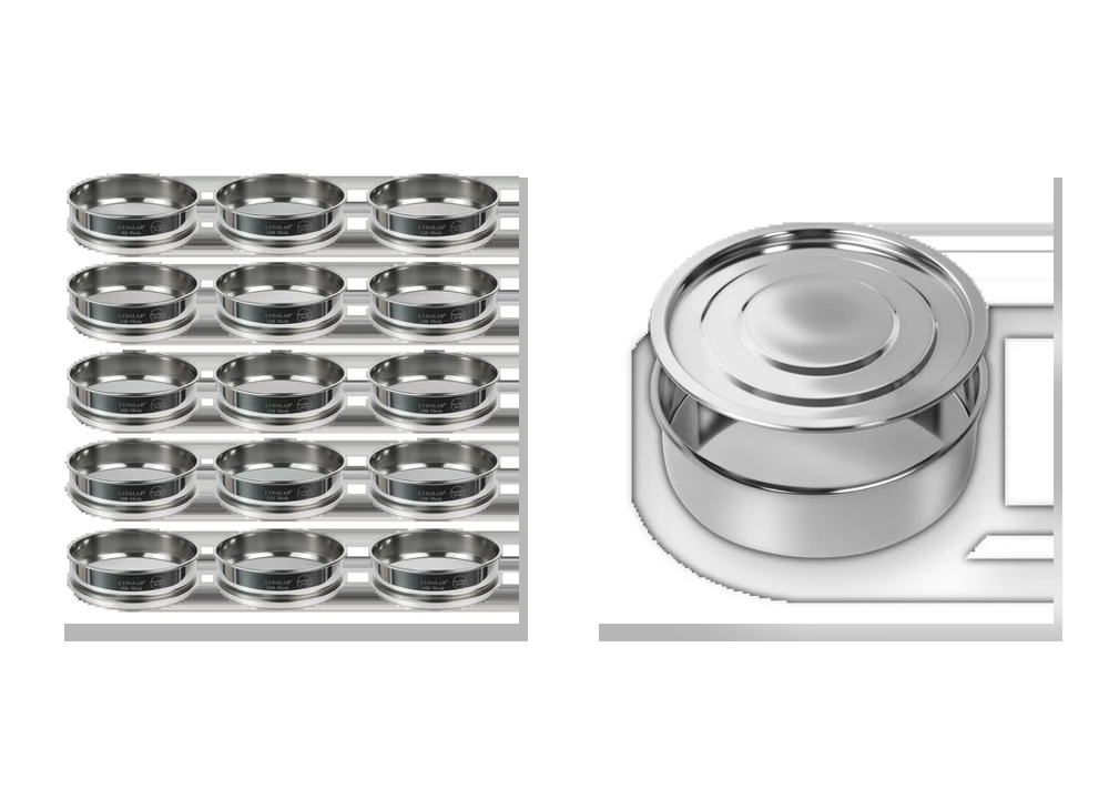 Standard Sieve Stack Kit — white-background kit composite